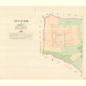 Augezd - m3221-1-001 - Kaiserpflichtexemplar der Landkarten des stabilen Katasters