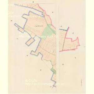 Zadraschan - c9036-1-001 - Kaiserpflichtexemplar der Landkarten des stabilen Katasters