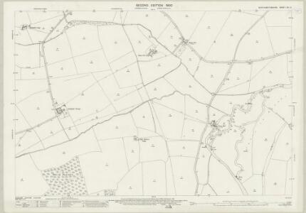 Northamptonshire XIII.9 (includes: Apethorpe; Fotheringhay; Southwick; Tansor; Warmington; Woodnewton) - 25 Inch Map