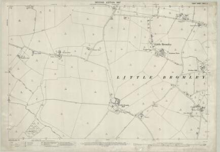 Essex (1st Ed/Rev 1862-96) XXVIII.4 (includes: Ardleigh; Great Bromley; Lawford; Little Bromley) - 25 Inch Map