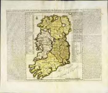 Carte ancienne et moderne de l'Irlande