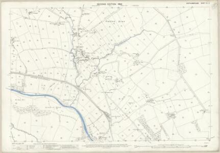 Northumberland (Old Series) CII.6 (includes: Allendale) - 25 Inch Map