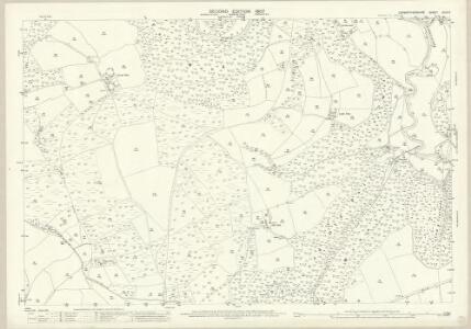 Carmarthenshire XLIV.3 (includes: Egwyscummin; Llanboidy; Llanddowror; St Clears) - 25 Inch Map
