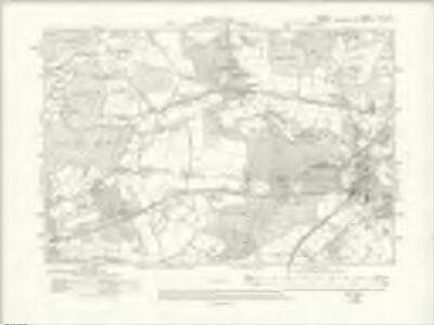 Surrey XLII.SE - OS Six-Inch Map