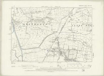 Lancashire LXXVI.NW - OS Six-Inch Map