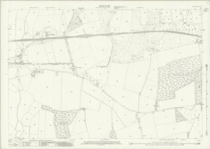 Surrey XXIII.14 (includes: Ash and Normandy; Compton; Wanborough; Worplesdon) - 25 Inch Map