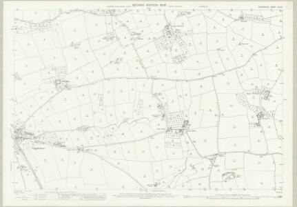 Devon LIV.16 (includes: Colebrooke; Crediton Hamlets; Down St Mary; Sandford) - 25 Inch Map
