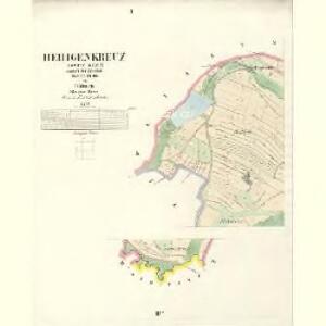 Heiligenkreuz (Swaty Krziž) - c8233-1-001 - Kaiserpflichtexemplar der Landkarten des stabilen Katasters