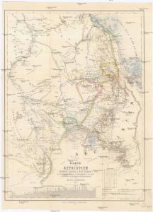 Karte von Aethiopien (H'abeš, Takah & Ost-Senar)