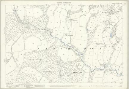 Sussex X.16 (includes: Fernhurst; Linchmere) - 25 Inch Map