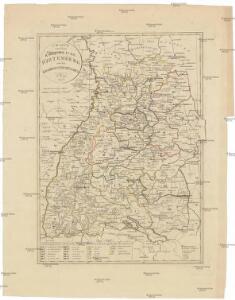 Karte von dem Königreiche Wirtemberg und dem Grosherzogthume Baaden