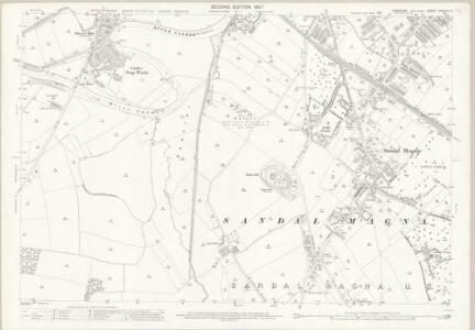 Yorkshire CCXLVIII.11 (includes: Crigglestone; Wakefield) - 25 Inch Map