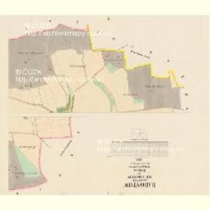 Radostow - c6382-2-001 - Kaiserpflichtexemplar der Landkarten des stabilen Katasters