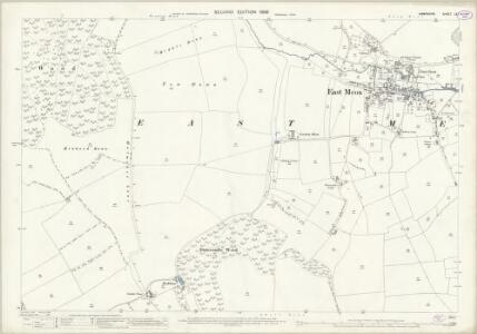 Hampshire and Isle of Wight LX.1 (includes: East Meon) - 25 Inch Map