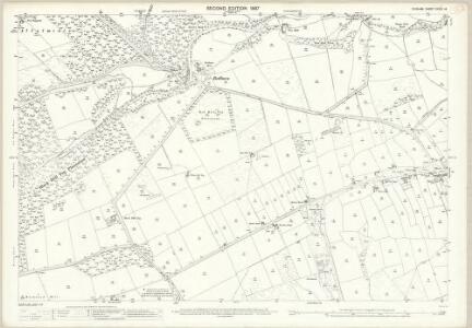 Durham XXXIII.14 (includes: Hamsterley; South Bedburn) - 25 Inch Map