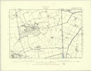 Huntingdonshire VIII.NE - OS Six-Inch Map