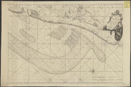 Nieuwe en zeer accuraate zee-caart van den Hollandse wal strekkende van de Maas tot Texel