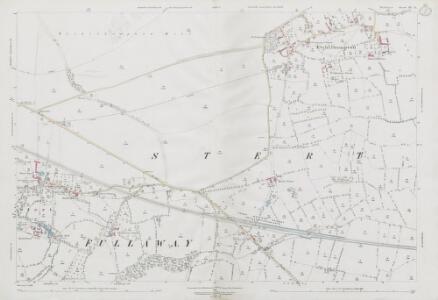 Wiltshire XL.3 (includes: Bishops Cannings; Etchilhampton; Potterne; Stert; Urchfont) - 25 Inch Map
