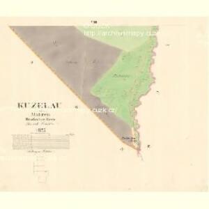 Kuzelau - m1448-1-006 - Kaiserpflichtexemplar der Landkarten des stabilen Katasters