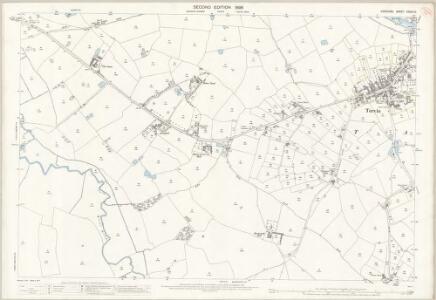 Cheshire XXXIX.10 (includes: Barrow; Cotton Edmunds; Hockenhull; Tarvin) - 25 Inch Map
