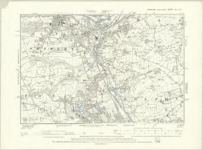 Yorkshire CC.NE - OS Six-Inch Map