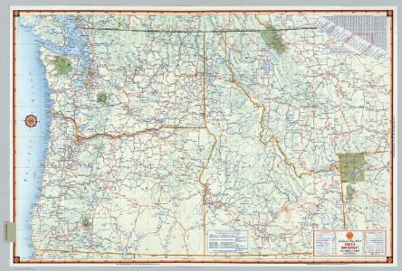 Shell Sectional Map No. 11- Pacific Northwest States.