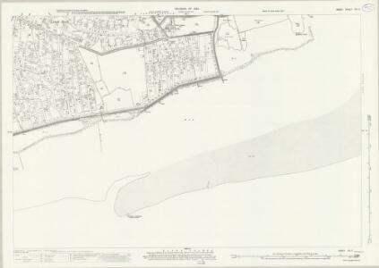 Essex (New Series 1913-) n XC.11 (includes: Canvey Island) - 25 Inch Map