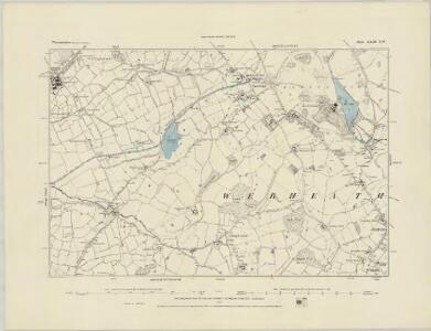 Worcestershire XXIII.SW - OS Six-Inch Map