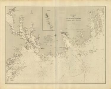 Museumskart 217-58: Specialkart over Kristianiafjorden fra Tønsberg Tønde til Jomfruland