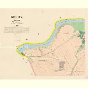 Kogitz - c3263-1-001 - Kaiserpflichtexemplar der Landkarten des stabilen Katasters