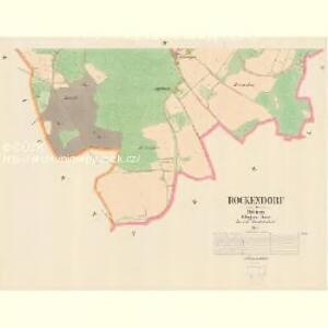 Rockendorf - c9457-2-003 - Kaiserpflichtexemplar der Landkarten des stabilen Katasters