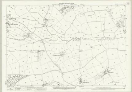 Devon XLVI.13 (includes: Cullompton; Halberton) - 25 Inch Map
