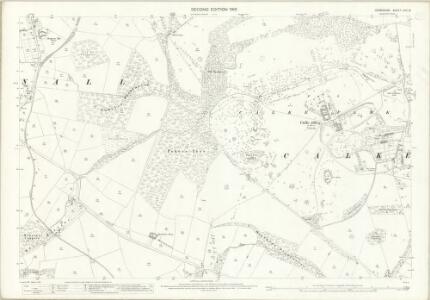 Derbyshire LVIII.13 (includes: Calke; Derby Hills; Ticknall) - 25 Inch Map