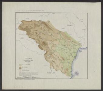 Le Thanh Hoa, étude géographique d'une province annamite. pl. n1 : Carte hypsométrique du Thanh Hoa
