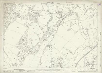 Sussex XXVIII.9 (includes: Buxted) - 25 Inch Map