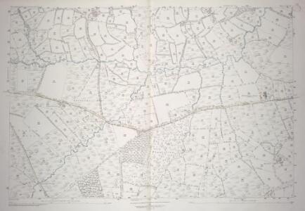 Devon LII.13 (includes: Hatherleigh; Highampton; Northlew) - 25 Inch Map