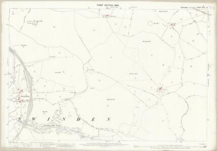 Yorkshire CXLIX.16 (includes: Bank Newton; Coniston Cold; Hellifield; Swinden) - 25 Inch Map