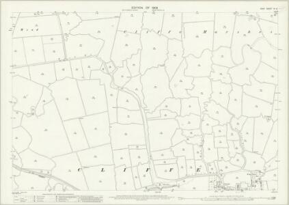 Kent IV.14 (includes: Cliffe) - 25 Inch Map