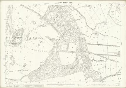 Lancashire LXXXIV.15 (includes: Lathom) - 25 Inch Map