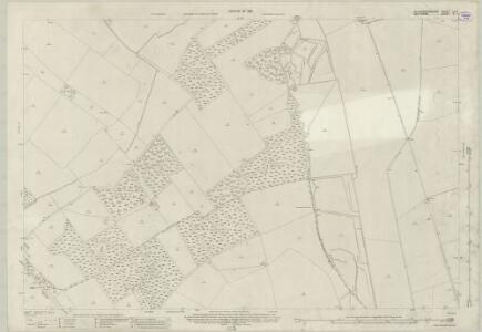 Wiltshire V.1 (includes: Ampney St Peter; Down Ampney; Driffield; Latton; Poulton) - 25 Inch Map
