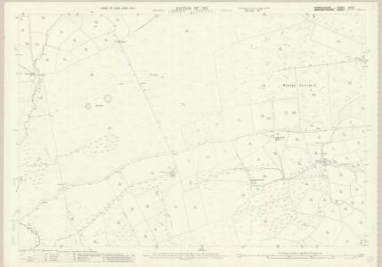 Denbighshire XXV.8 (includes: Clocaenog; Derwen; Gwyddelwern) - 25 Inch Map