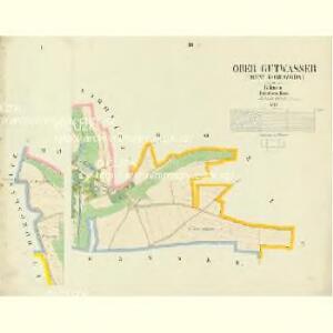 Ober Gutwasser (Horny Dobrawoda) - c2033-1-001 - Kaiserpflichtexemplar der Landkarten des stabilen Katasters