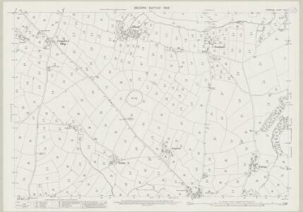 Cornwall XXII.7 (includes: Lewannick; Linkinhorne; North Hill) - 25 Inch Map