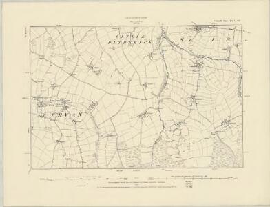 Cornwall XIX.SW - OS Six-Inch Map