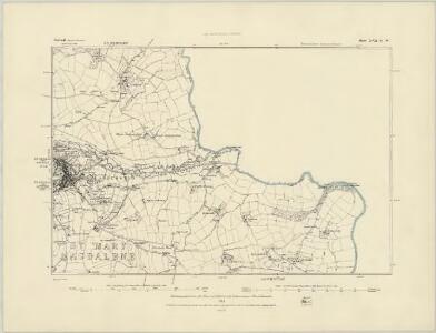 Cornwall XVII.SW - OS Six-Inch Map