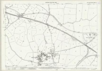 Northamptonshire LI.7 (includes: Blisworth; Bugbrooke; Gayton; Pattishall; Rothersthorpe) - 25 Inch Map