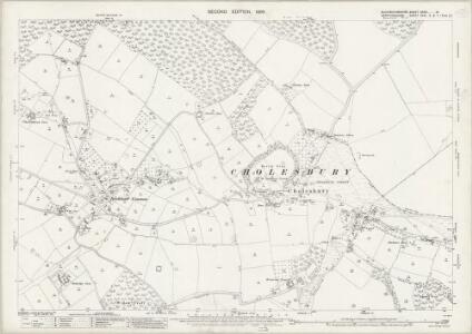 Buckinghamshire XXXIV.16 (includes: Chartridge; Cholesbury cum St Leonards; Tring Urban) - 25 Inch Map