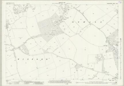 Warwickshire XLIII.6 (includes: Alcester; Bidford on Avon; Exhall; Temple Grafton; Wixford) - 25 Inch Map