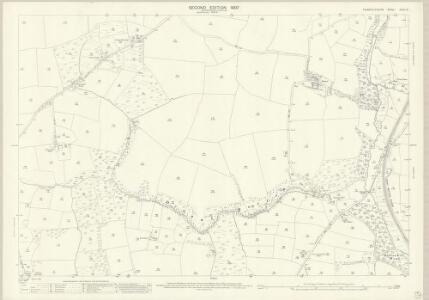 Pembrokeshire XXVII.14 (includes: Hamlet Of St Thomas; Johnston; Steynton; Walwyns Castle) - 25 Inch Map