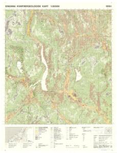 Geologisk kart 116: Kvartærgeologisk kart over 1519 i Einunna